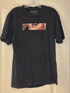 Crunchyroll x Lady Gaga 2022 Chromatica Manga Anime T-Shirt Black Sz Med - Picture 1 of 6