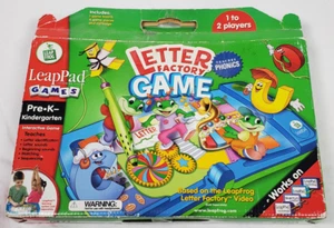 LeapPad Letter Factory Game Phonics Pre-K Kindergarten Quantum Writing OPEN BOX - Picture 1 of 12