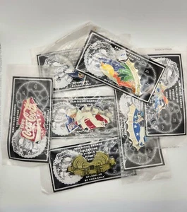 SAN DIEGO Padres Baseball Collector Puzzle Pinset 2002- Includes 7- Coca Cola - Imagen 1 de 9