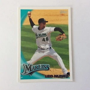 2010 Topps #246 Leo Nunez Florida Marlins - Picture 1 of 2
