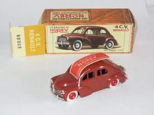 RENAULT 4 CV - brown - NOREV - Réedition 2009 - plastic - Foto 1 di 4