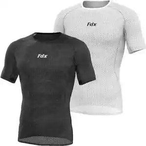 Paquete de 2 jersys ligeros para hombre de media manga fresca de malla para correr ciclismo - Imagen 1 de 9