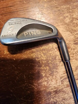PING Karsten 1 Single Iron Golf Club 9 iron - Image 1 of 3