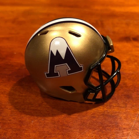 Appalachian State Mountaineers throwback 1982 custom pocket pro helmet app Cover