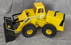 Cargador frontal vintage Mighty Tonka acero prensado amarillo - Imagen 1 de 4