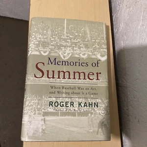 Memories of Summer: When Baseball Was an Art & Writing about It a Game 1997 Book - Bild 1 von 12