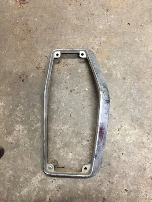 1971-1977 Chevrolet Chevy Vega? taillight tail light housing back trim chrome - Image 1 of 4