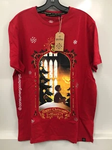 Harry Potter Hogwarts Holiday Happy Christmas 2023 Sorcerer Stone Shirt - XS Neu mit Etikett - Bild 1 von 3