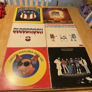 Lot of 6 - 70s Vintage Vinyl Records Glam Rock UNTESTED Skynard Cream Jefferson - Picture 1 of 24