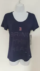 🔥🔥OFFICIAL BOSTON RED SOX MLB '47 BASEBALL POLYESTER SHIRT WOMENS SMALL⚾⚾ - Picture 1 of 5