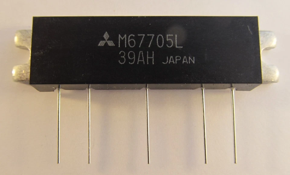 M67705L MITSUBISHI RF-Power Module, 400-430MHz, 5W - (A29/5159) - Image 1 of 1
