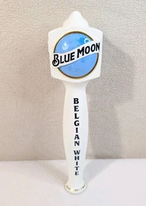 Blue Moon BELGISCH WEISS Bier Zapfhahn Griff 11,5" Bar Mann Höhle Dekor Brauerei - Bild 1 von 4
