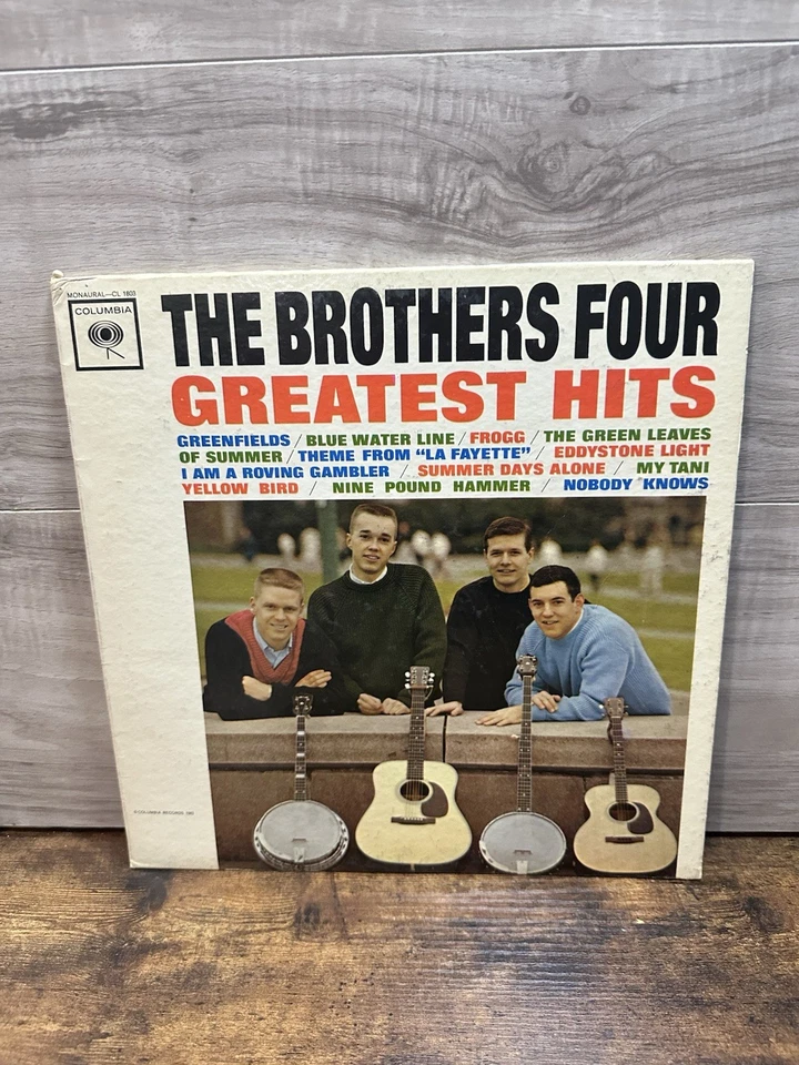 The BROTHERS FOUR - Greatest Hits LP 1962 Columbia CL1803 Mono Vinyl - Image 1 of 4