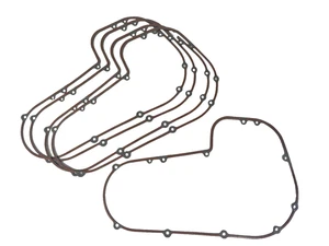 Harley 80-93 TOURING FL FXR Outer Primary Gasket 5-Pack w/ Silicone Bead - Picture 1 of 3