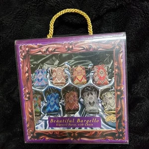 Beautiful Bargello Expresso Small Evening Purse with Chain Kit 4 x 6.25 x 1.5 - Picture 1 of 11