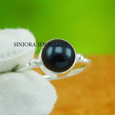 Anello regalo fatto a mano in argento sterling 925 con pietra preziosa... - Immagine 1 di 4