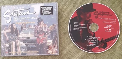 Santana - The Game Of Love featuring Michelle Branch - UK CD Single + Video - Image 1 of 4