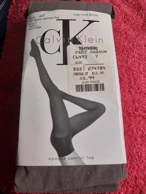 Top de control opaco Calvin Klein Tghts talla 3 color perdiz nuevo Foto 1 de 4