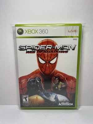 Spider-Man: Web of Shadows (Microsoft Xbox 360, 2008) CIB ~Clean Disc👀 Rare🔥 - Image 1 of 4