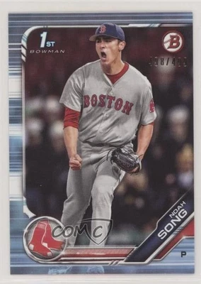 2019 Bowman Draft Sky Blue /499 Noah Song #BD-99 - Image 1 of 2