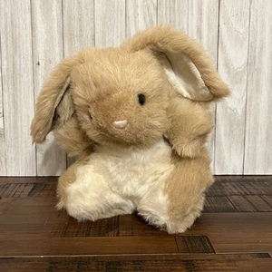 Peluche vintage 1984 - Hallmark fuzzy marrone crema coniglietto coniglio - Foto 1 di 6