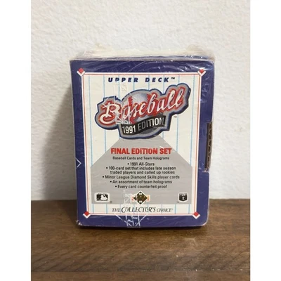 Upper Deck Baseball 1991 Final Edition Set Factory Sealed Jim Thome Rookie - Image 1 of 4