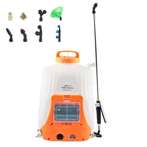 Battery Powered Backpack Sprayer 4 Gal Tank 0-90 PSI Adjustable Pressure - Picture 1 of 12