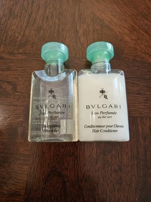 Champú y acondicionador Bvlgari Eau Parfumée 40 ml cada conjunto de tamaño de viaje Foto 1 de 3