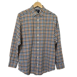 Charles Tyrwhitt Slim Fit Cotton Button Shirt Mens M Multicolor Lumberjack EUC - Picture 1 of 6