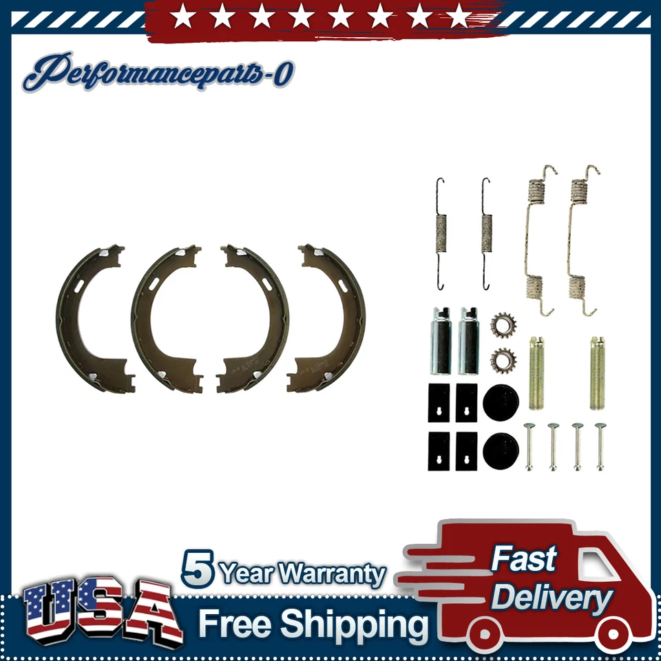 Kit de resorte de zapata de freno de estacionamiento de emergencia para Ford F-150 1999-2008 Foto 1 de 4