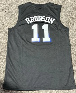 Jalen Brunson NY Knicks Basketball Jersey Stitched XL Jersey City Never Sleeps - Picture 1 of 4