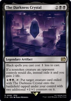 The Darkness Crystal Final Fantasy Magic MTG NM - Image 1 of 2