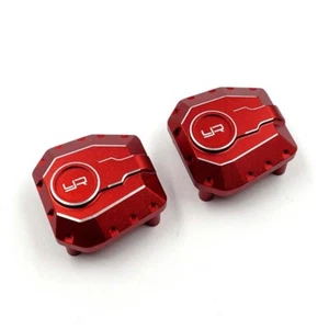 Yeah Racing AXSC-104RD Alum Diff Cover (2Pcs) for Axial SCX10 PRO & SCX10 III - Picture 1 of 5