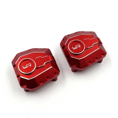 Yeah Racing AXSC-104RD Alum Diff Cover (2Pcs) for Axial SCX10 PRO & SCX10 III - Image 1 of 4