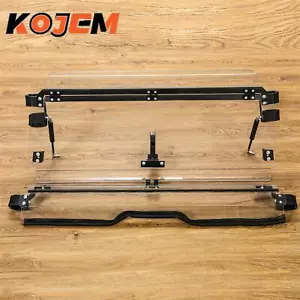 Scratch Resistant 2-IN-1 Flip Clear Windshield for Honda Talon 1000X/R (2019+) - Picture 1 of 15