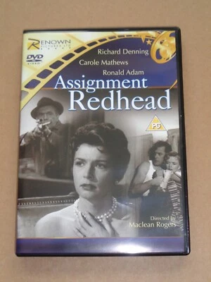 Richard Denning/Carole Mathews - Assignment Redhead 1956 Region 0 DVD - Image 1 of 2