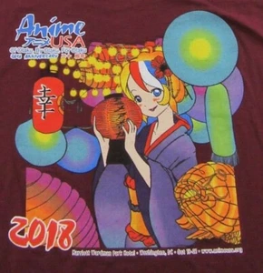 Camiseta de recuerdo ANIME USA Of Otaku, de Otaku, para Otaku 25 aniversario talla XL - Imagen 1 de 7