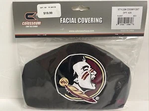 Colosseum Florida State Erwachsene (2er Pack) Gesichtsmasken 1 schwarz/1 burgund - Bild 1 von 4