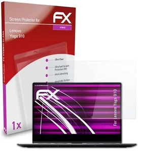 atFoliX Glass Protector voor Lenovo Yoga 910 9H Beschermend pantser - Afbeelding 1 van 5