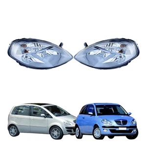 Paar Frontscheinwerfer für Lancia Ypsilon 843 2003-2006 und Lancia Musa 2004-2007 - Bild 1 von 8