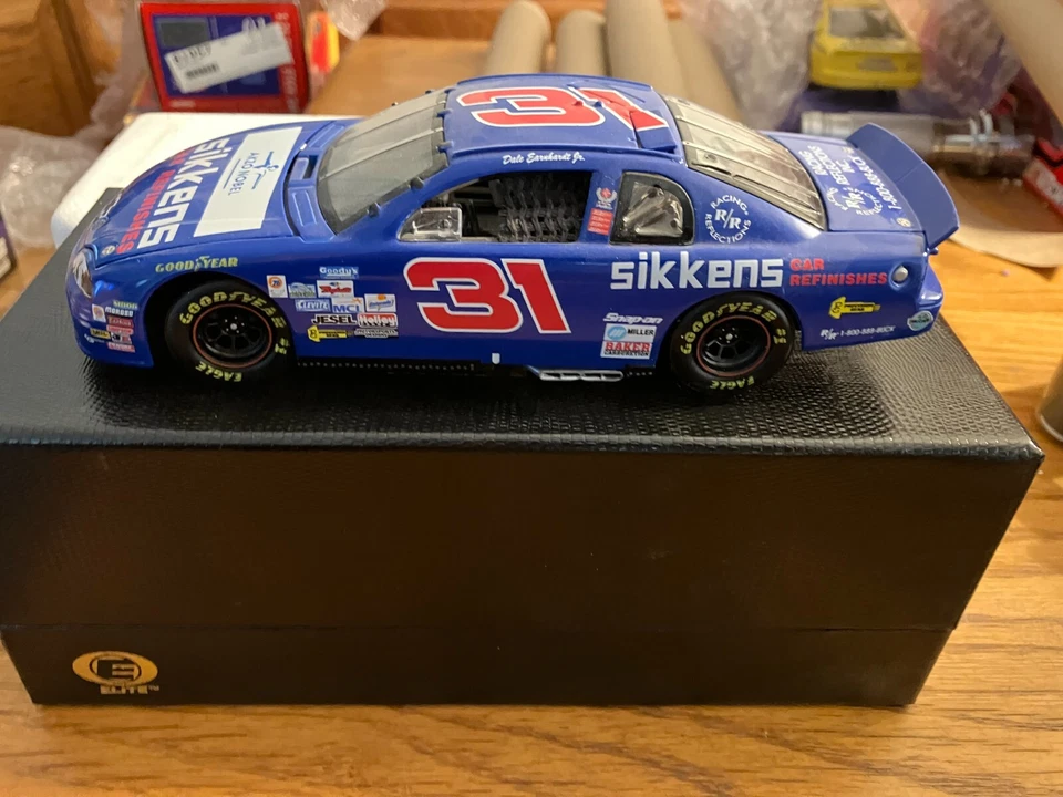 1997 #31 DALE EARNHARDT JR. 1/24 Blue SIKKENS MONTE CARLO RCCA ELITE - Image 1 of 1
