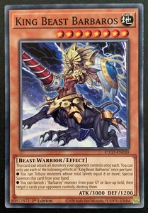 King Beast Barbaros | ETCO-EN030 | Común | 1ª Edición | Código de Eternidad | YuGiOh - Imagen 1 de 3