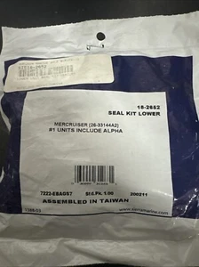Sierra Seal Kit Lower 18–2652 Replaces Mercruiser 26–33144A2 NOS OEM OMC115 - Bild 1 von 2