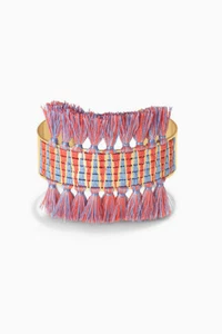 Stella & Dot + Rebecca Minkoff Fleetwood Fringe Cuff  Brand New In Original Box - Picture 1 of 3