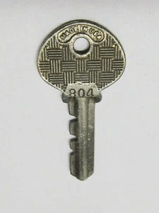 VINTAGE REESE PADLOCK KEY # 804 LANCASTER, PA. MADE IN USA - Picture 1 of 3