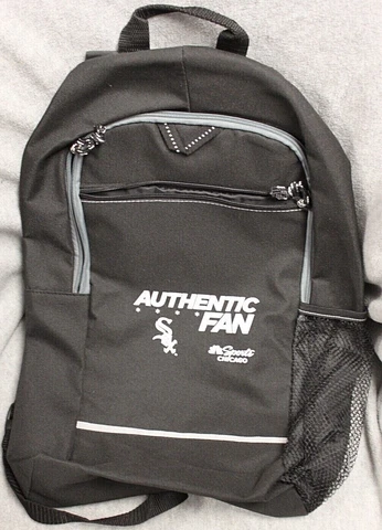 CHICAGO WHITE SOX AUTHENTIC FAN SPORTS CHICAGO STADIUM GIVEAWAY BACKPACK SGA NEW Cover