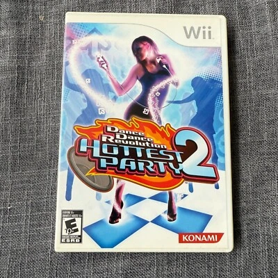Dance Dance Revolution Hottest Party 2 Nintendo Wii Videojuego Completo Niña Foto 1 de 4