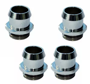 Swiftech BSPP-250-500-CP-S 1/4in BSPP TO 1/2in BARB (Set of 4) - Picture 1 of 1