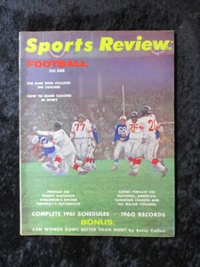 Vintage 1961 Sports Review Football Issue Baltimore Colts New York Giants 1358 - Picture 1 of 2