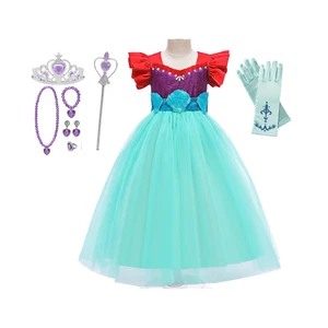Dive into adventure with Ariel’s little mermaid Disney-Inspired dress - Picture 1 of 10